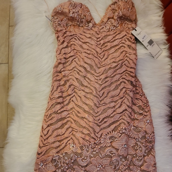 Baccio couture hand painted dress - Picture 4 of 7